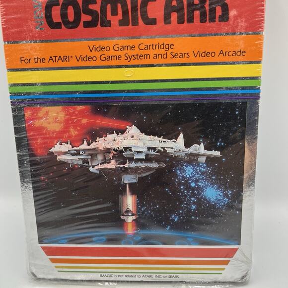 Atari 2600 Video Game Cartridge - Imagic Cosmic Ark - Sealed New - Picture 4 of 9